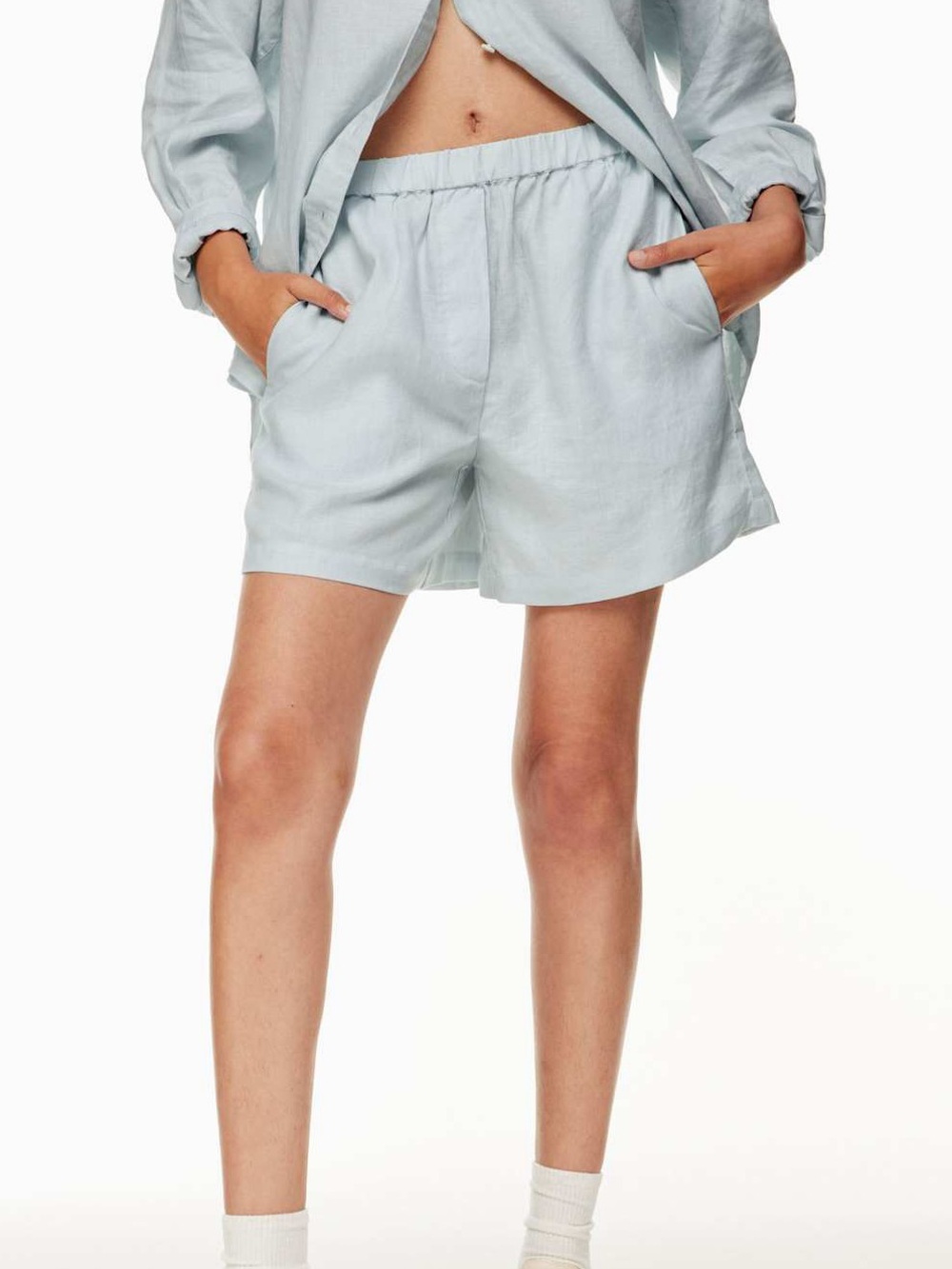 Aritzia Wilfred Free Cotton 5” Shorts